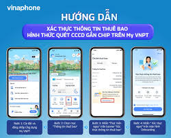 Hướng dẫn xác thực thông tin thuê bao qua app My VNPT