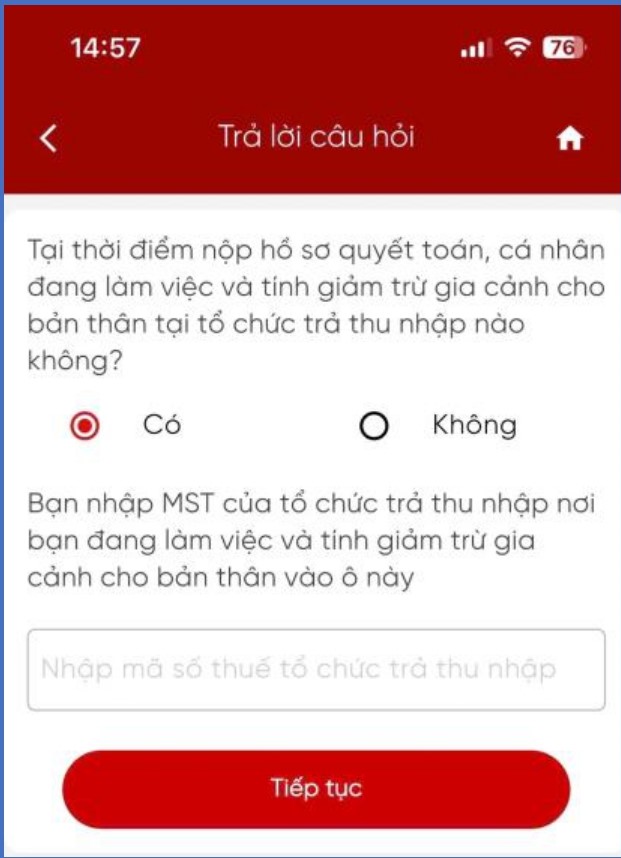 Hướng dẫn lập tờ khai quyết toán thuế thu nhập cá nhân trên Etax Mobile- Ảnh 5.