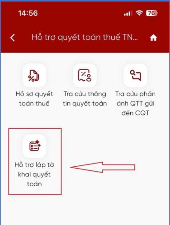 Hướng dẫn lập tờ khai quyết toán thuế thu nhập cá nhân trên Etax Mobile- Ảnh 2.