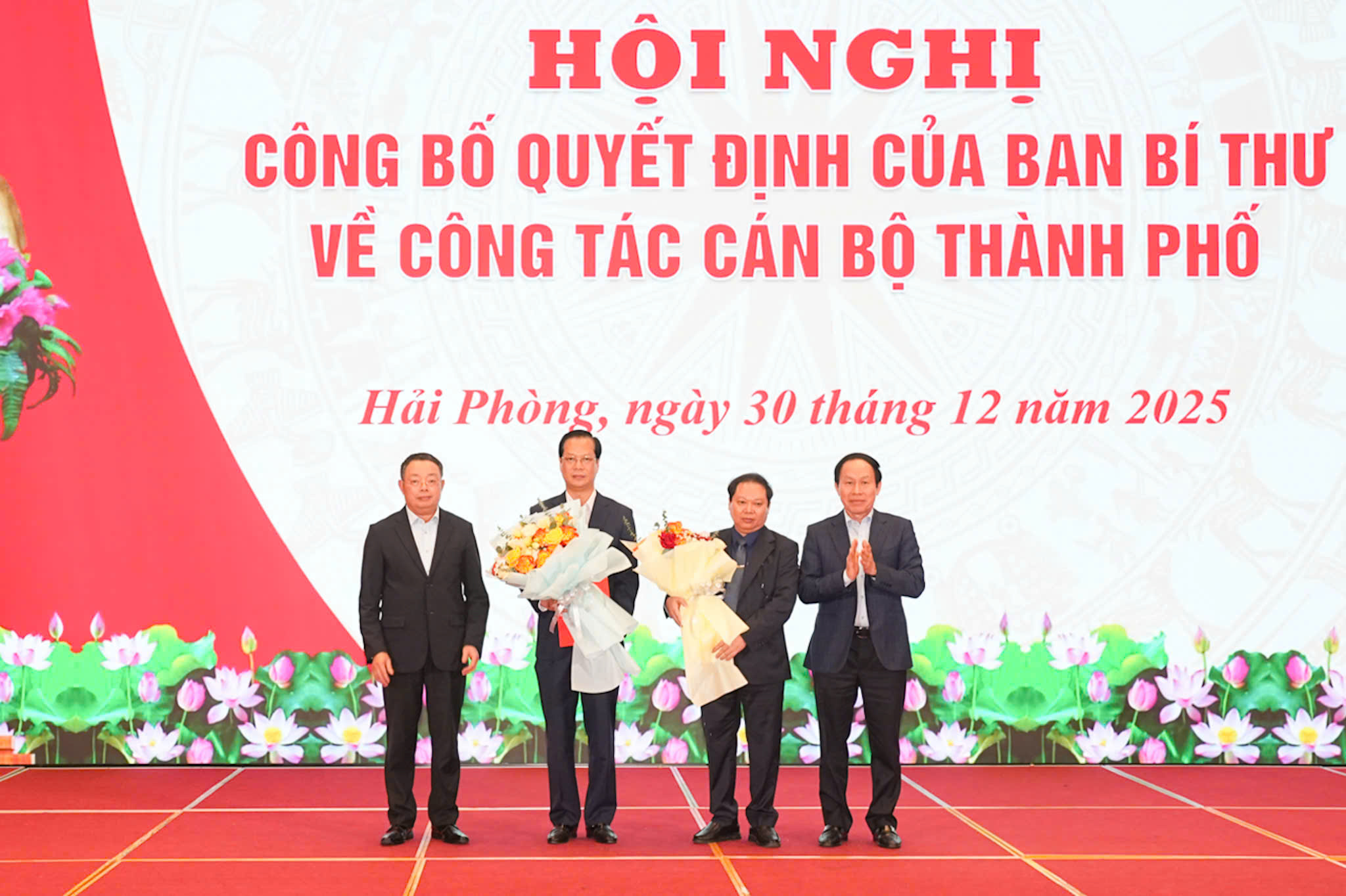 Điều động đồng chí Nguyễn Anh Tuấn, Chủ nhiệm Ủy ban Kiểm tra Tỉnh ủy Ninh Bình giữ chức Chủ nhiệm Ủy ban Kiểm tra Thành ủy Hải Phòng, nhiệm kỳ 2025 - 2030